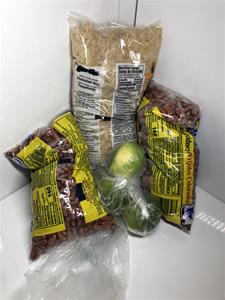 5 lbs Rice + 2 Bags Of Red Or Black Beans + 1 Bag of Limes
